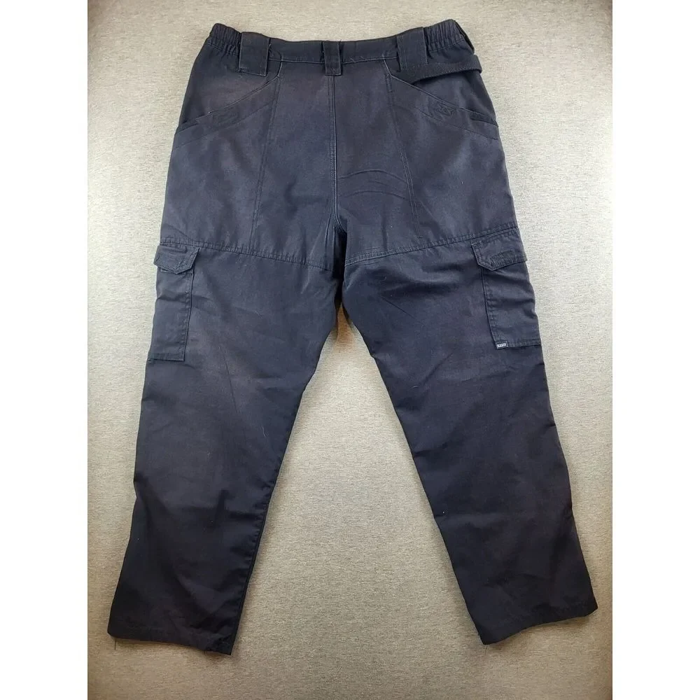 5.11 Tactical Series‎ Pants Cargo Mens 36 x 30 Ripstop Taclite Pro Navy Blue